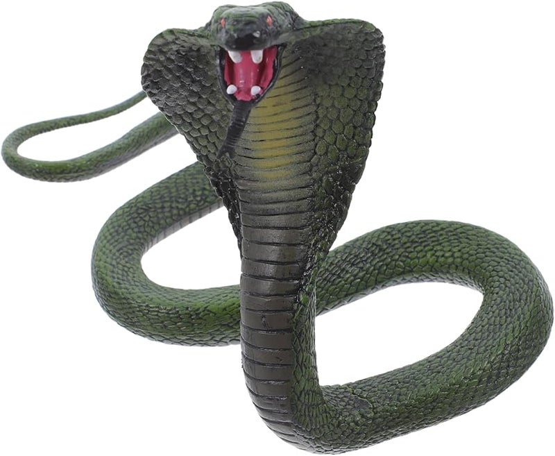Realistic Snake Model Sculpture Desktop Decor for Home Office - Image 1